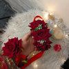 Artificial Red Rose Gajra – Handmade Floral Jewelry